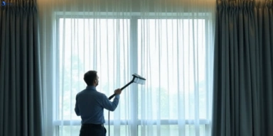 Commercial drapes cleaning service deakin-vic hotels offices